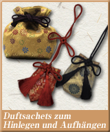 Duftsachets zum Hinlegen und Aufhängen